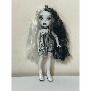 Rainbow High Shadow Heather Grayson High Series 1 Doll Black White Hair Gothic